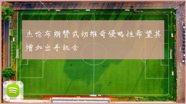 杰伦布朗赞武切维奇侵略性希望其增加出手机会