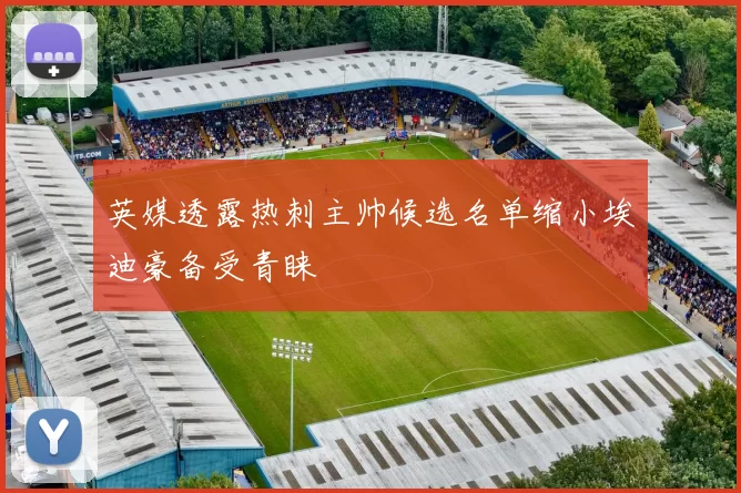英媒透露热刺主帅候选名单缩小埃迪豪备受青睐